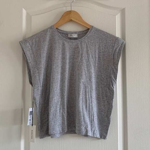 Babaton Grey Boxy Tank - Picture 1 of 3